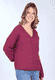 Strickpullover Ninony  - red wine
