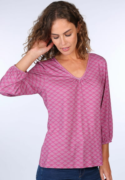 Shirt Andria - raspberry