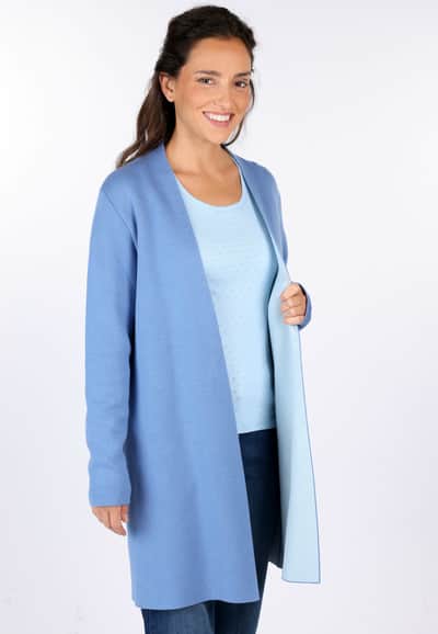 Strickjacke Tschima double  - delfter
