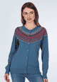 Strickjacke Toana  - denim
