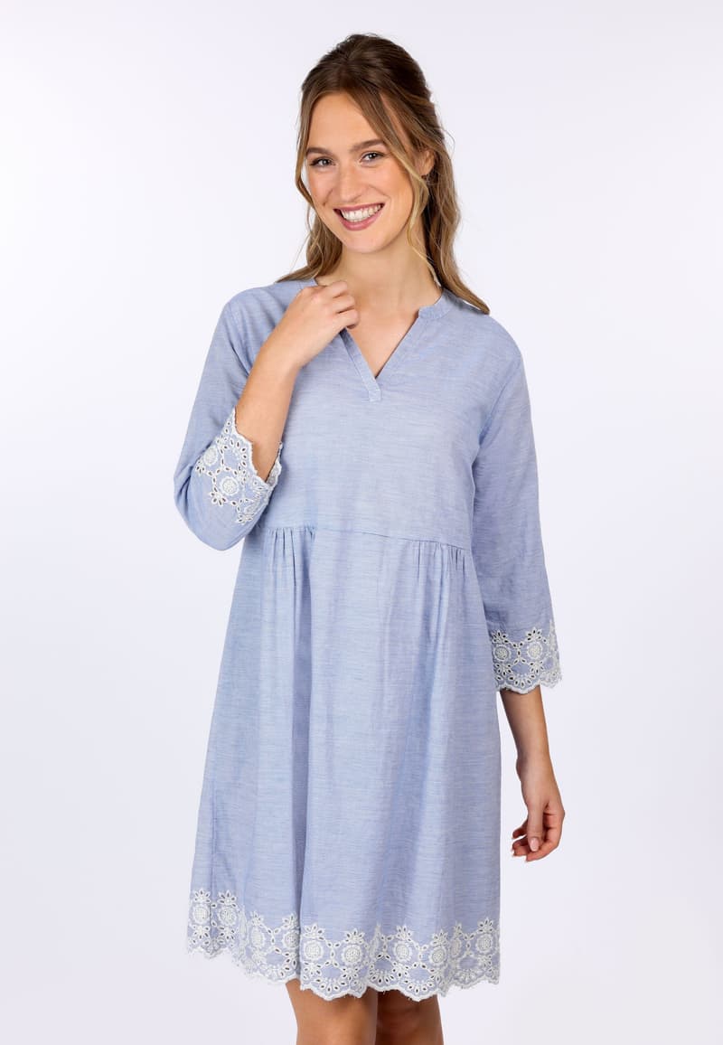 Kleid Belunessa - light blue