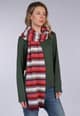 Strickschal Salma multi - wine