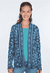 Strickjacke Dilara Flower - navy
