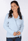 Strickjacke Trudy Nordic  - baby blue