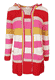 Strickmantel Waida  - red