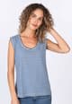 Top Cinnia stripe - ink
