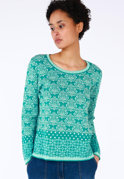 Strickpullover Annegret - mermaid