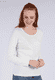 Langarmshirt Malin  - ivory