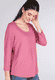 Langarmshirt Malyara  - tea rose