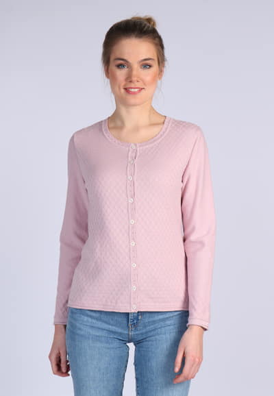 Strickjacke Lele - rose