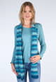 Strickschal Salma multi - lake