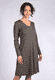 Kleid Romeille feather - henna