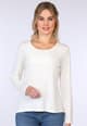 Langarmshirt Philia  - ivory