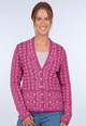 Strickjacke Susanna - raspberry