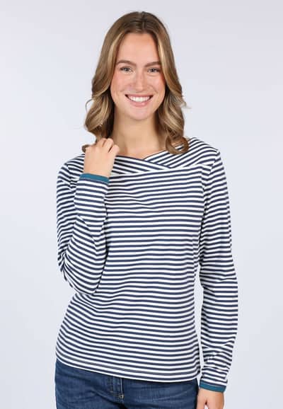 Langarmshirt Kajsa cloudy  - navy