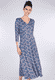 Kleid Sylvelin roses  - ink
