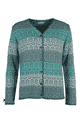Strickjacke Christa Odense - deep ocean
