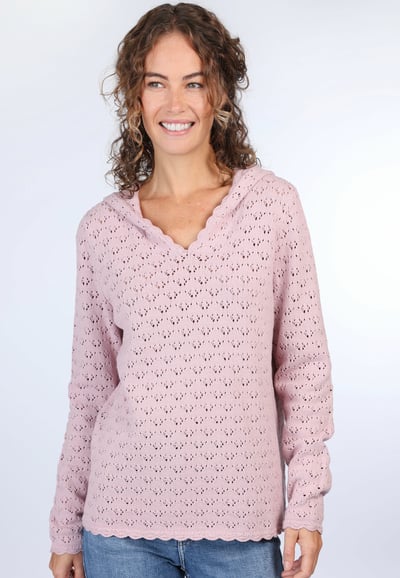 Strickpullover Elly  - rose