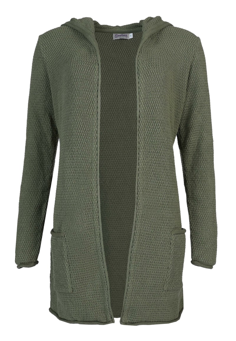 Strickjacke Uta - olive