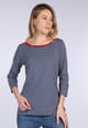 Langarmshirt Daria - navy