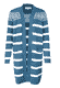 Strickmantel Jonta - denim