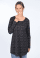 Tunika Lottali Meadow  - black