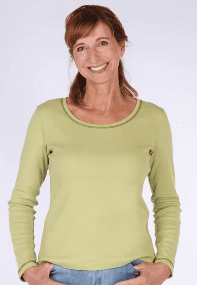 Langarmshirt Alani - sungrass