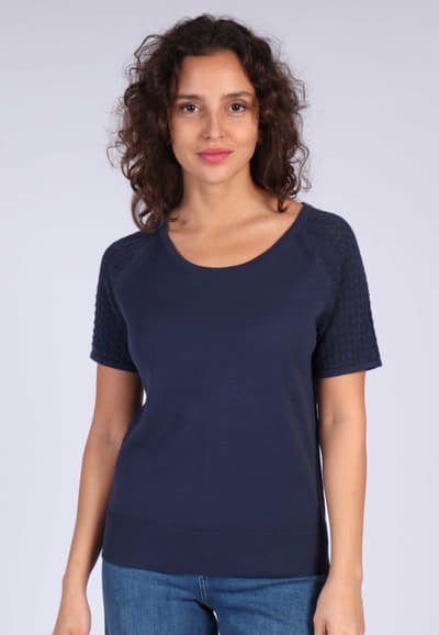 Strickshirt Lina - navy