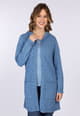 Strickmantel Waida  - blue shadow