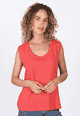 Top Cinnia stripe - sienna