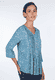 Bluse Irmeli - swedish blue