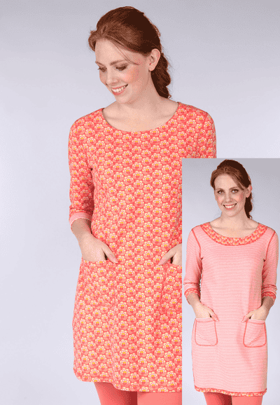 Kleid Tola  - peach