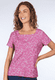 T-Shirt Rosamunda - raspberry