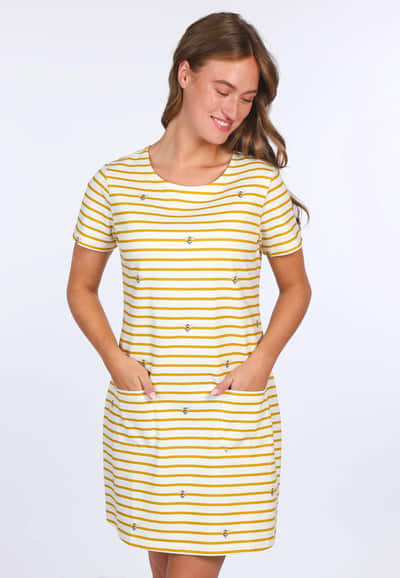 Kleid Ellen  - yellow