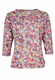 3/4-Arm-Shirt Hemke Blume - cerise