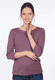 3/4-Arm-Shirt Pippita  - dusty orchid
