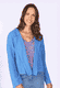 Strickjacke Maritta  - cornflower