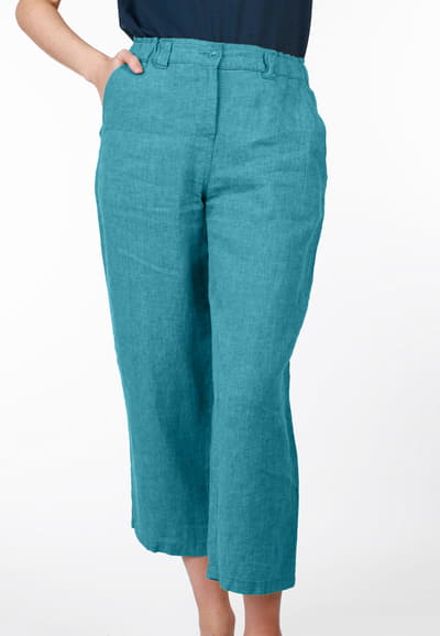 Leinenhose Annalotti - ocean
