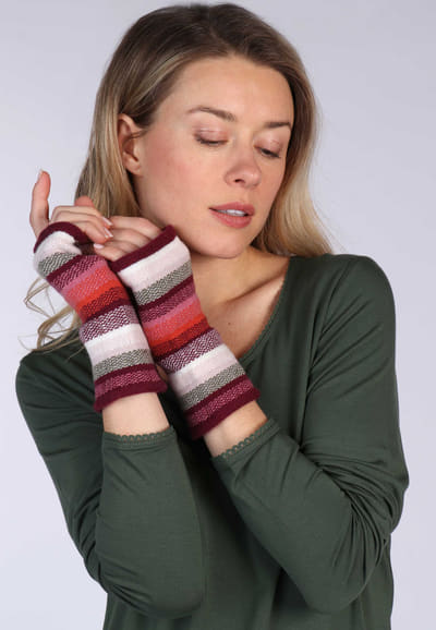 Handstulpe Alice multi - wine