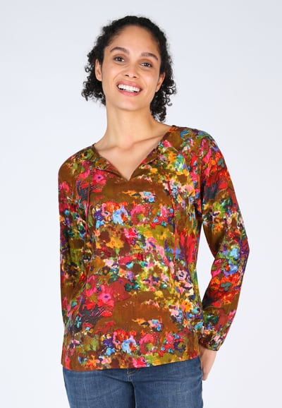 Bluse Jonnia - henna