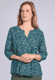 Bluse Irmeli - deep ocean