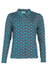 Bluse Candy artdeco - deep ocean