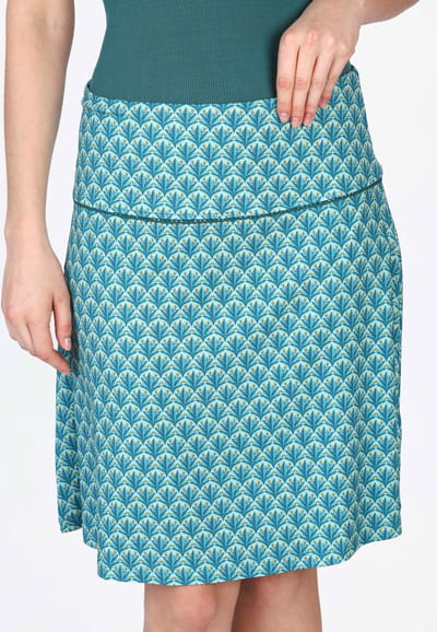 Rock Amanda Tulip Bow  - turquoise