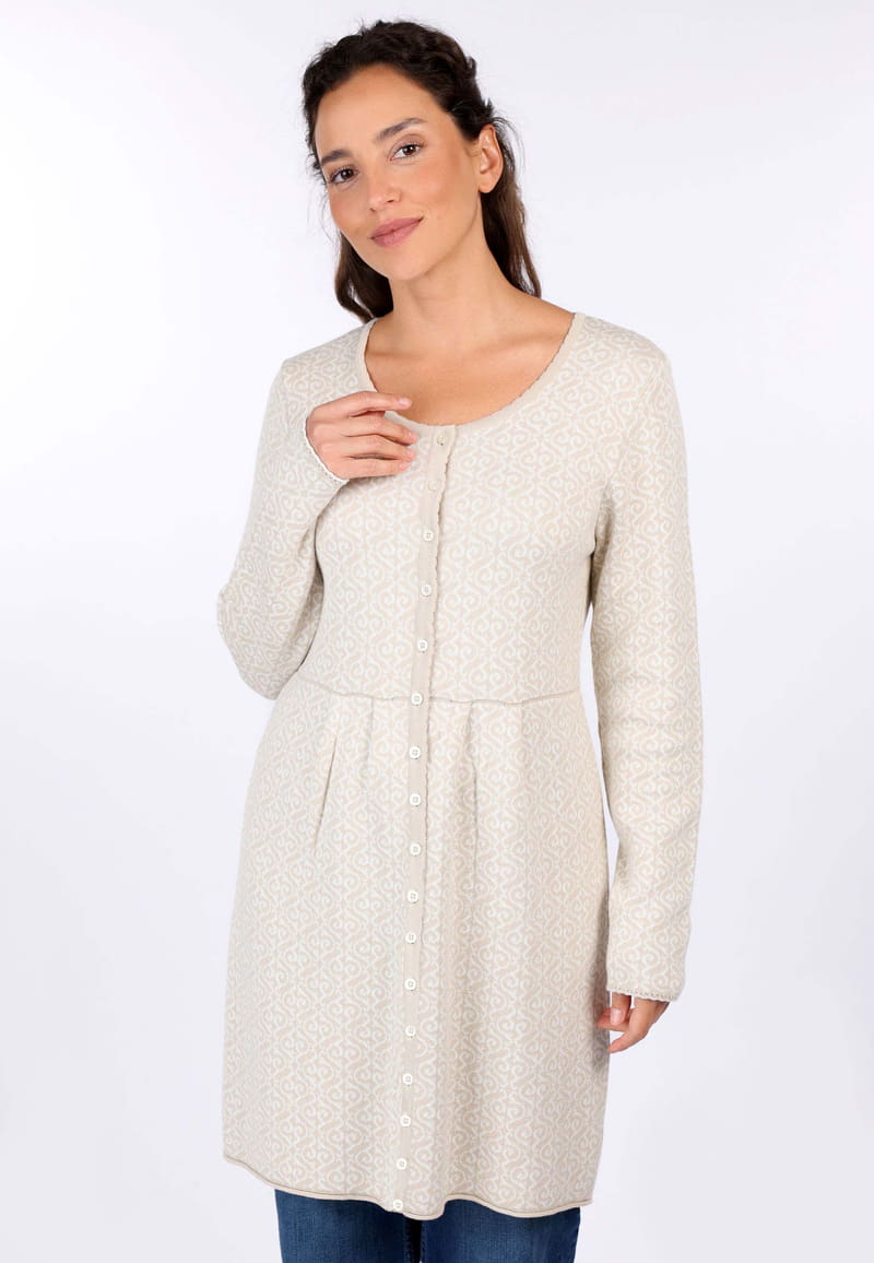 Strickmantel Gracy  - dune