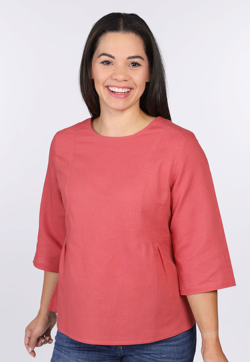 Bluse Salizia - new terracotta