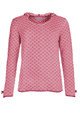 Strickpullover Susi Flower - red violet