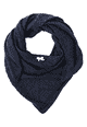 Dreieckstuch Elisabeth Merino - navy