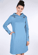 Kleid Tirilia - blue shadow