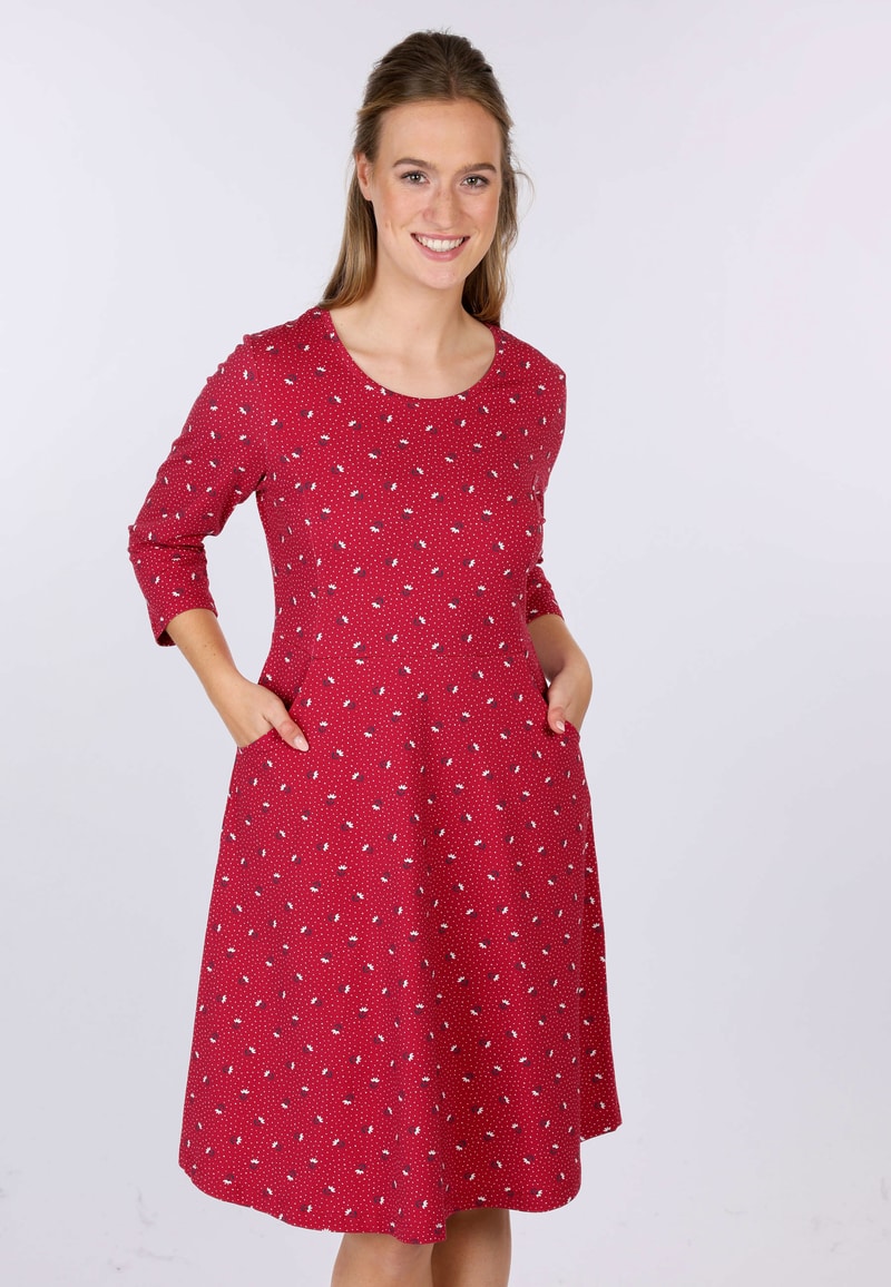 Kleid Darbyna - cerise