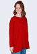 Strickpullover Lillith - rubin